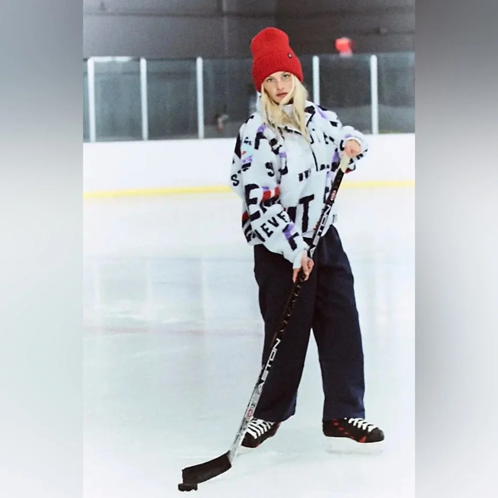 Free People Hit The Slopes Printed Pullover